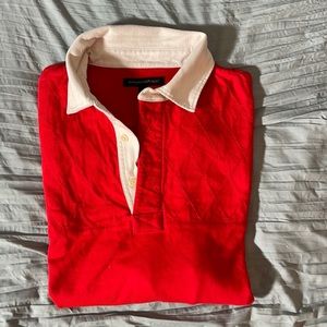 BANANA REPUBLIC LONG SLEEVE POLO